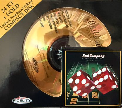 Bad Company - Straight Shooter (Audio Fidelity Gold CD)