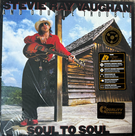 Stevie Ray Vaughan & Double Trouble - Soul To Soul (Analogue Productions 2XLP) Sealed