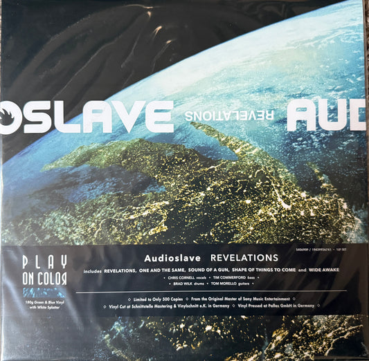 Audioslave - Revelations (2021 Green, Blue, White Splatter) Sealed