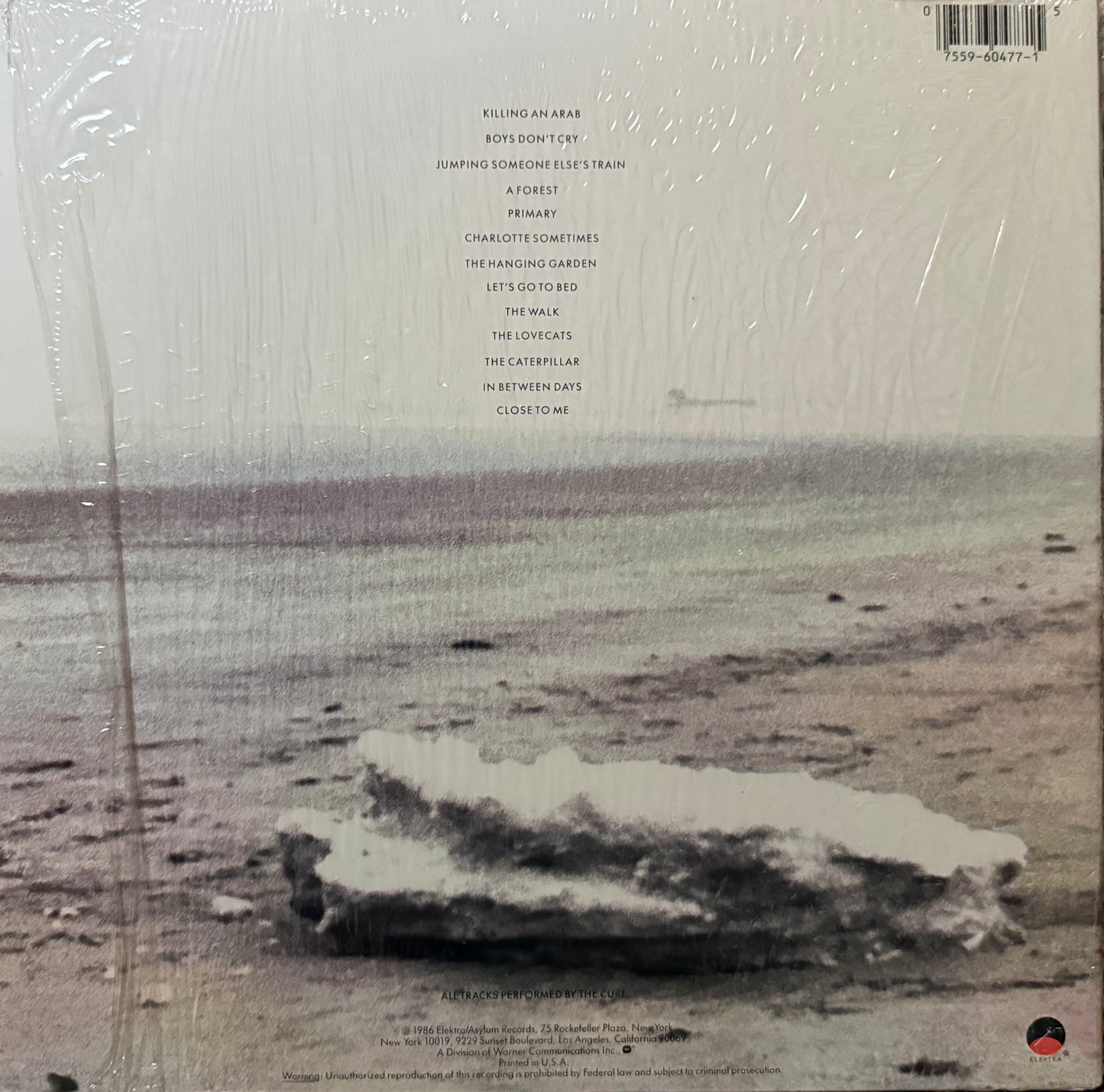 Cure - Standing On A Beach: The Singles (1986 U.S. Allied Press)