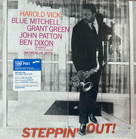 Harold Vick - Steppin’ Out (Tone Poet) Factory Sealed