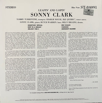 Sonny Clark - Leapin’ And Lopin’ (Music Matters 2XLP 45 RPM)