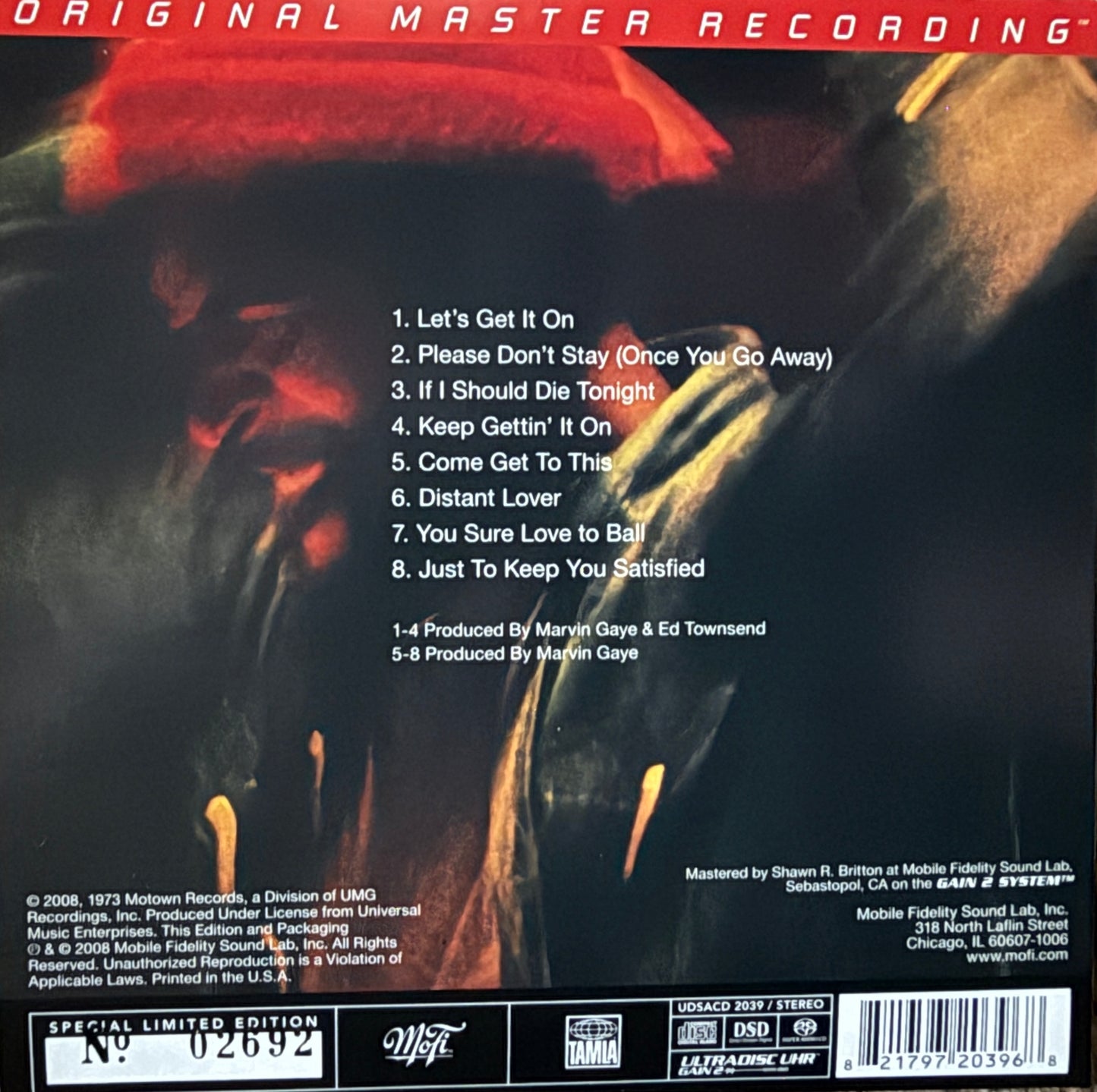 Marvin Gaye - Let’s Get It On (Mobile Fidelity SACD)