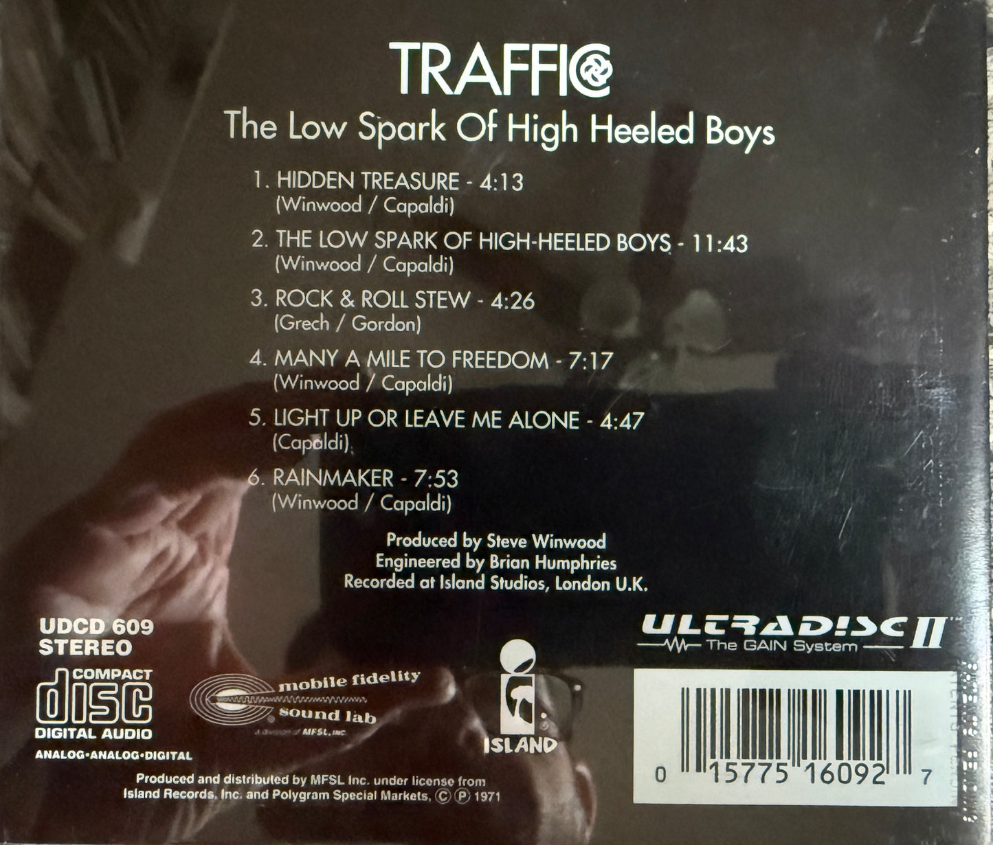 Traffic - Low Spark Of High Heeled Boys (Mobile Fidelity 24K Gold CD)