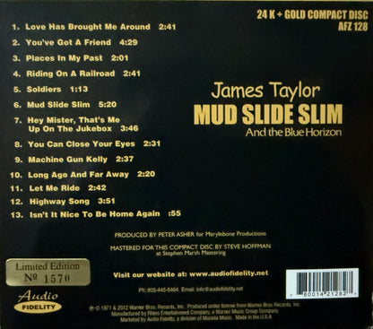 James Taylor - Mud Slide Slim (Audio Fidelity Gold CD)