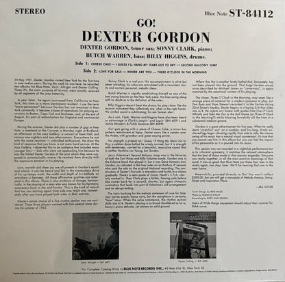 Dexter Gordon - Go (Music Matters 33 RPM)