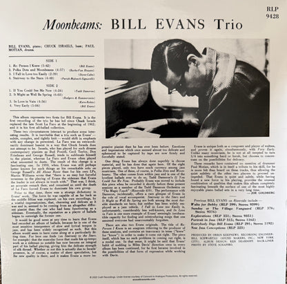 Bill Evans Trio - Moon Beams (AP 2XLP)