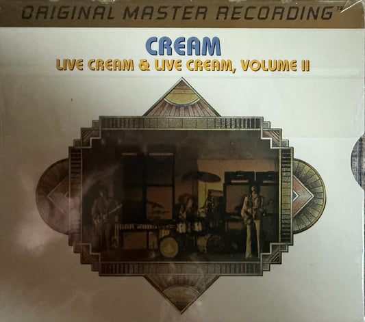 Cream - Live Cream Vol. 1 & Vol. 2 (Mobile Fidelity 24K Gold CD)