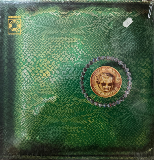 Alice Cooper - Billion Dollar Babies (1974 Quad Press) Archival Copy!