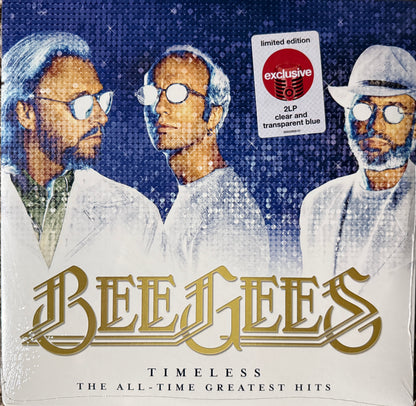 Bee Gees - All Time Greatest Hits (clear and blue vinyl) Factory Sealed 2XLP