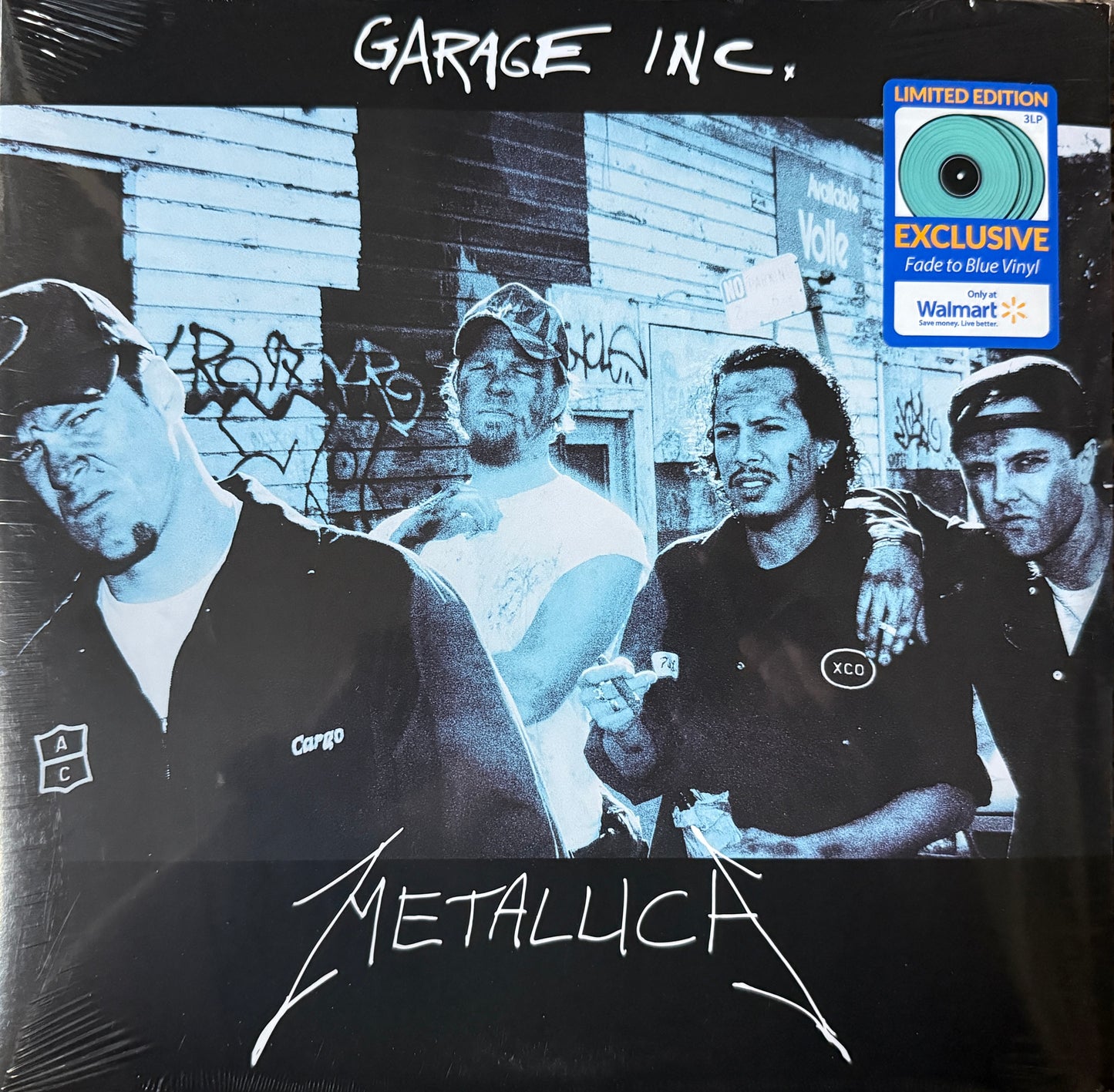 Metallica - Garage Inc. (Fade To Blue Colored Vinyl) 2XLP Factory Sealed