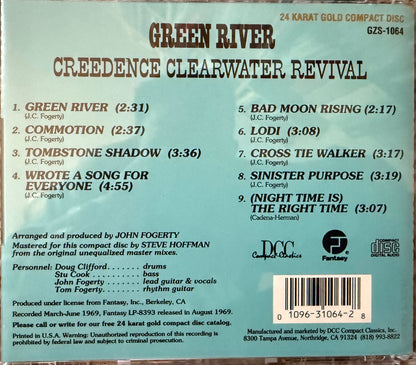 Creedence Clearwater Revival - Green River (DCC Gold CD)