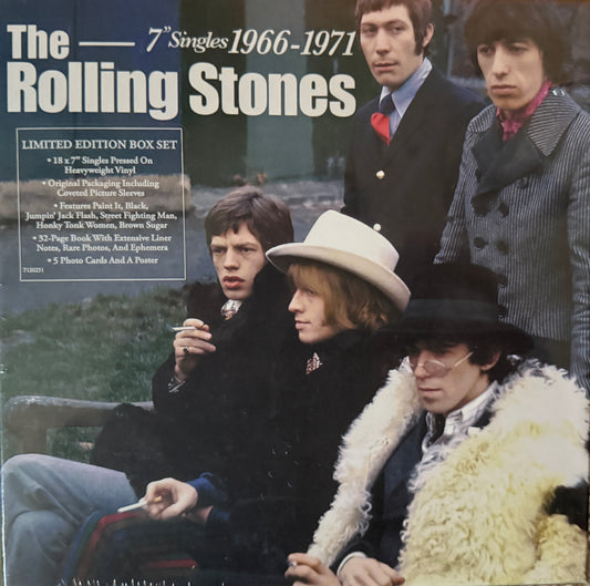 Rolling Stones - The Singles 1966-1971 Box Set (18X7” 45 RPM) Factory Sealed