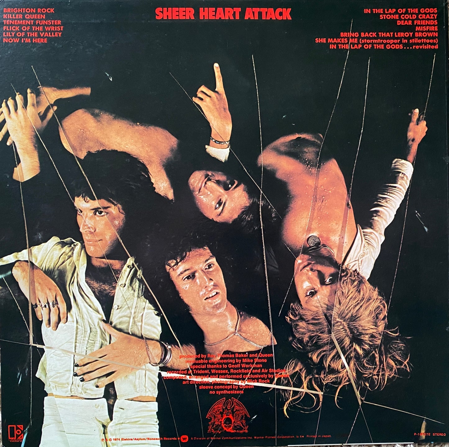 Queen - Sheer Heart Attack (1975 Japan Press No OBI)