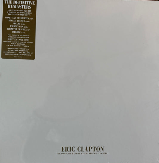Eric Clapton - The Complete Reprise Studio Albums Vol. 1 Box Set (Factory Sealed)