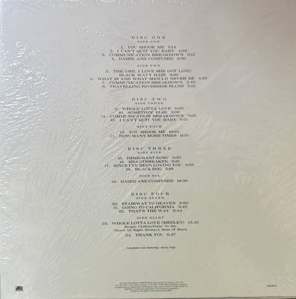 Led Zeppelin - BBC Sessions (Classic Records 4XLP Box Set) Factory Sealed