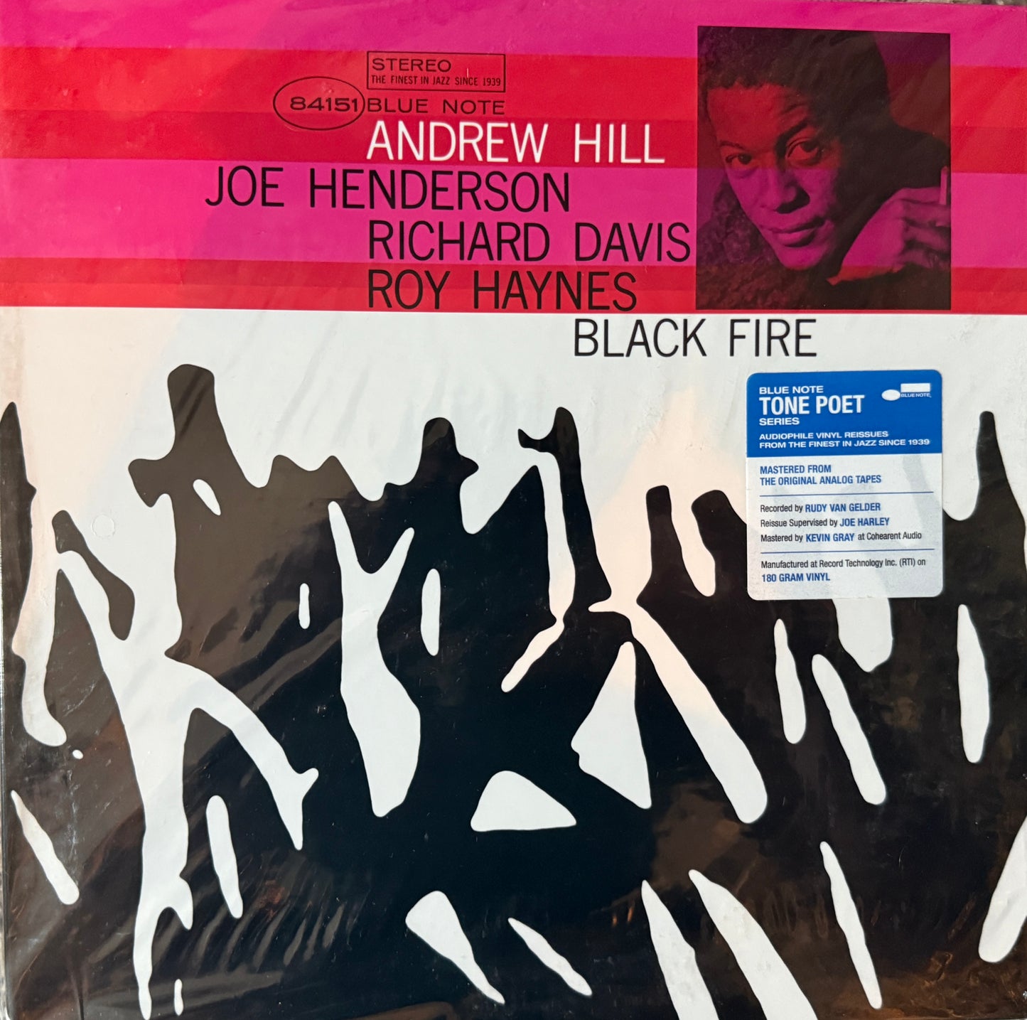 Andrew Hill - Black Fire (Tone Poet) Factory Sealed