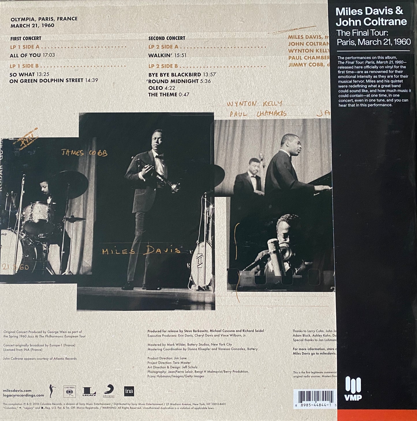 Miles Davis/John Coltrane - The Final Four (VMP)