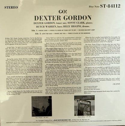 Dexter Gordon - Go! (Music Matters 33)