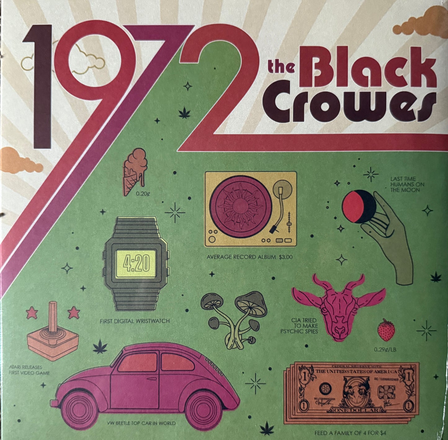 Black Crowes - 1972 Factory Sealed