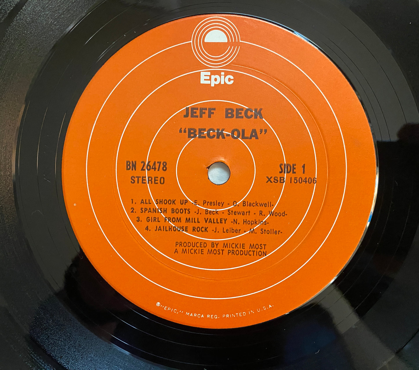 Jeff Beck Group - Beck Ola (1969 U.S. Pressing)