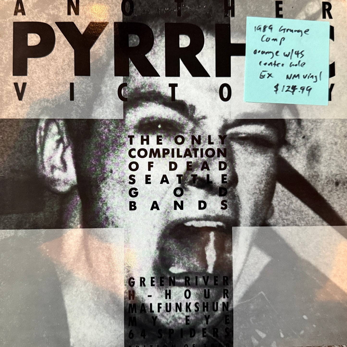 Another Pyrrhic Victory (1986 Grunge Comp) CZ Records/Orange Vinyl