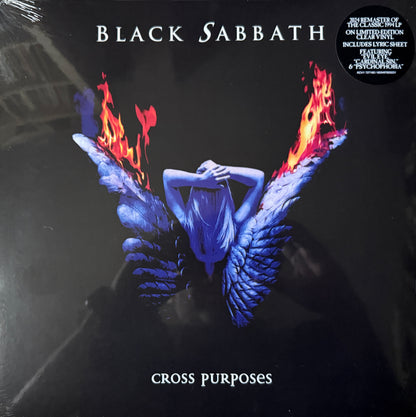 Black Sabbath - Cross Purposes (Clear Vinyl Factory Sealed)