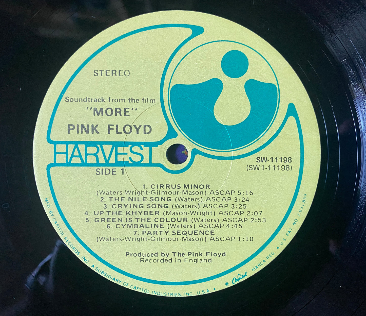 Pink Floyd - More OST (1973 U.S. Press)