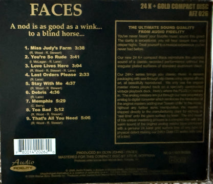 Faces - A Nod Is As Good As A Wink…To A Blind Horse (Audio Fidelity Gold CD)