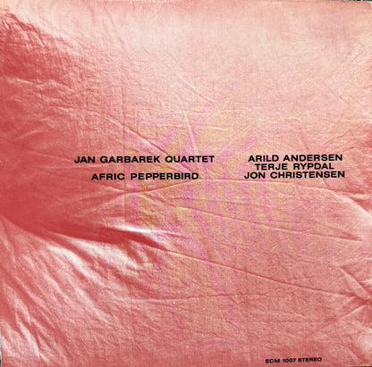 Jan Garbarek Quartet - Afric Pepperbird (1971 German ECM)