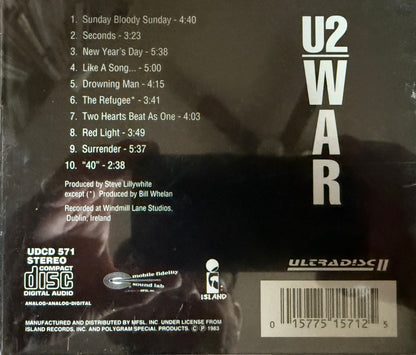 U2 - War (Mobile Fidelity 24K Gold CD)