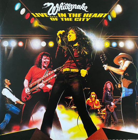 Whitesnake- Live..In The Heart Of The City (2010 UK Press 2XLP)