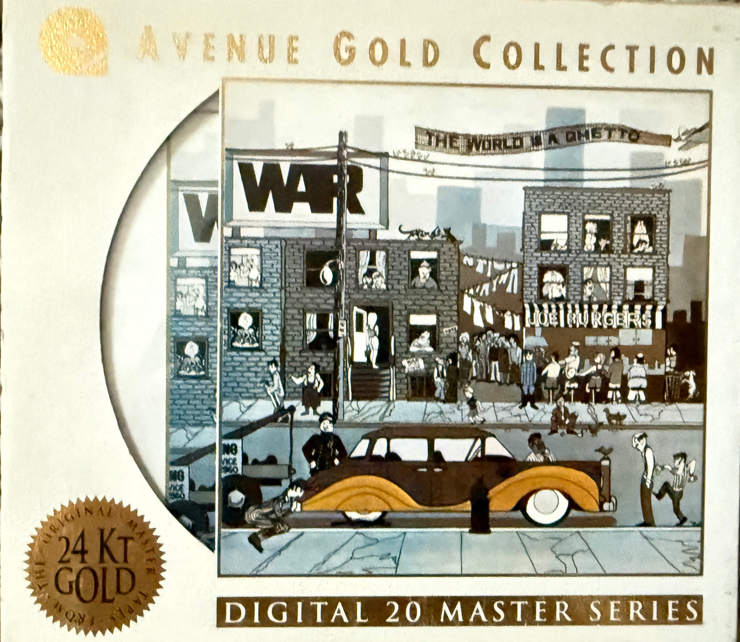 War - The World Is A Ghetto (Avenue Gold CD)