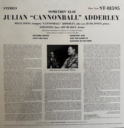 Cannonball Adderley - Somethin’ Else (Music Matters 33 RPM)