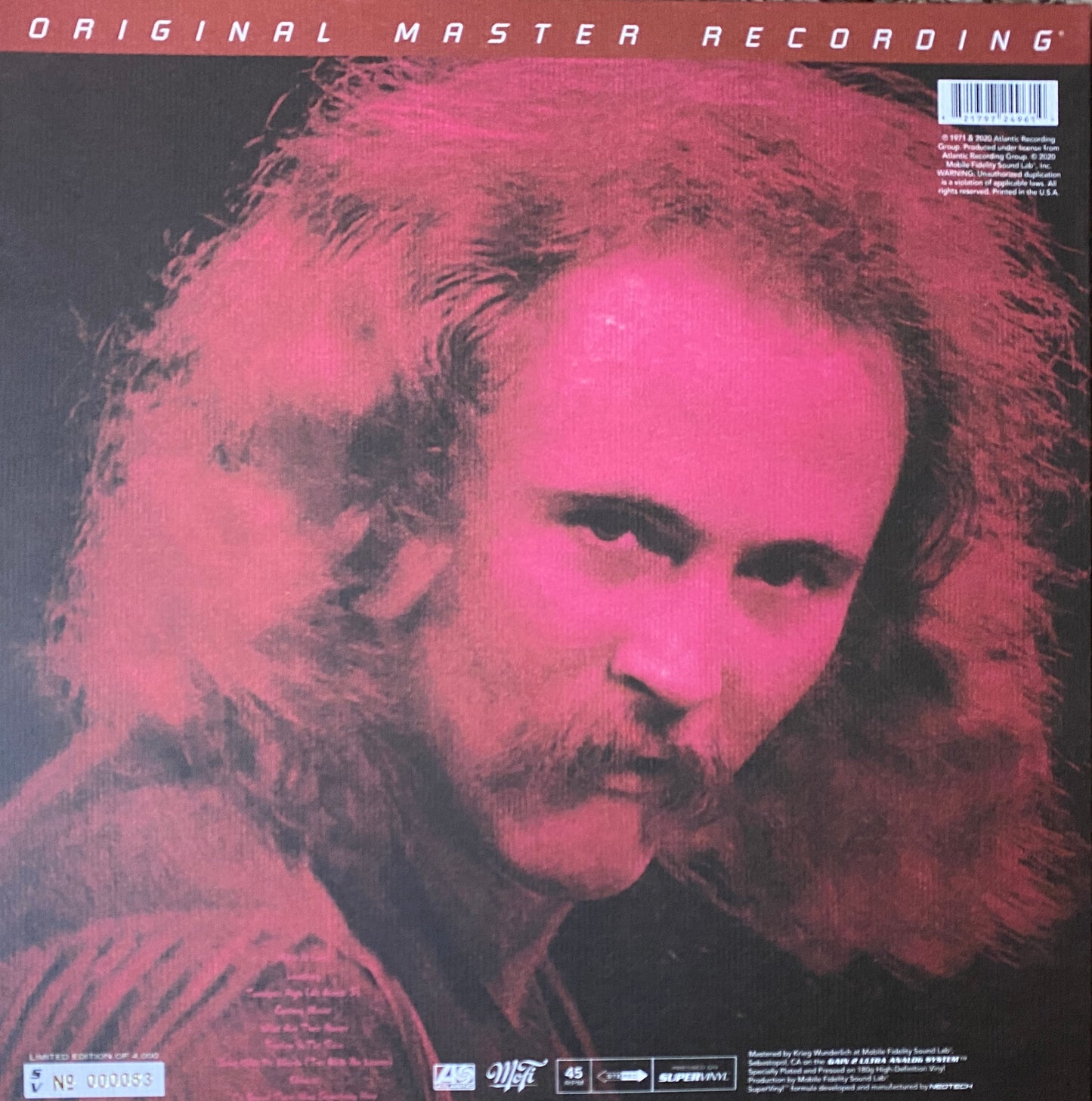 David Crosby - If I Could Only Remember My Name (MFSL) 45 RPM 2XLP