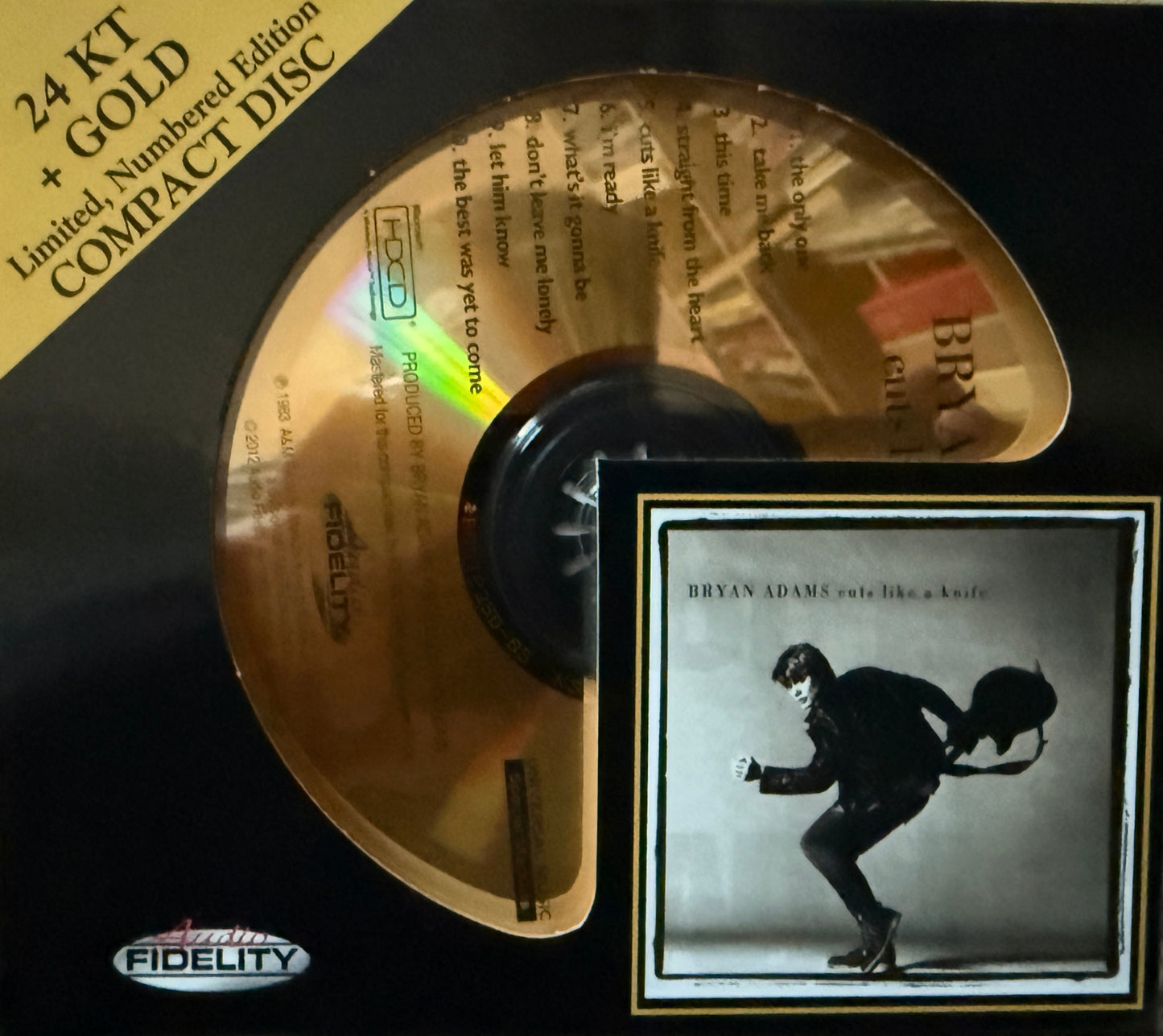 Bryan Adams - Cuts Like A Knife (Audio Fidelity Gold CD)
