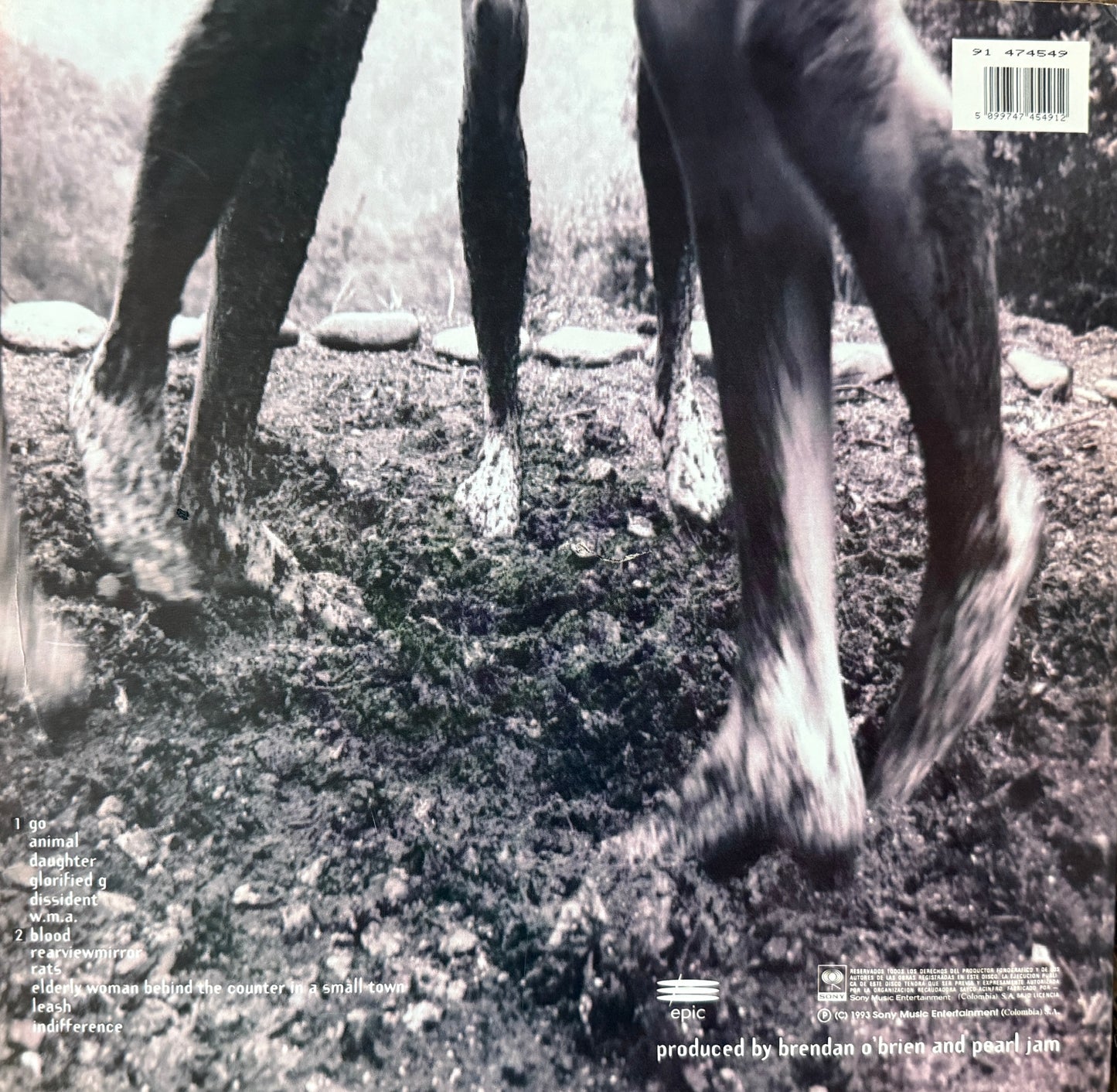 Pearl Jam - VS. (1993 Colombian Press) Black  Vinyl