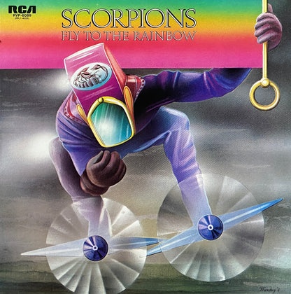 Scorpions - Fly To The Rainbow (1976 Japan Press No OBI)