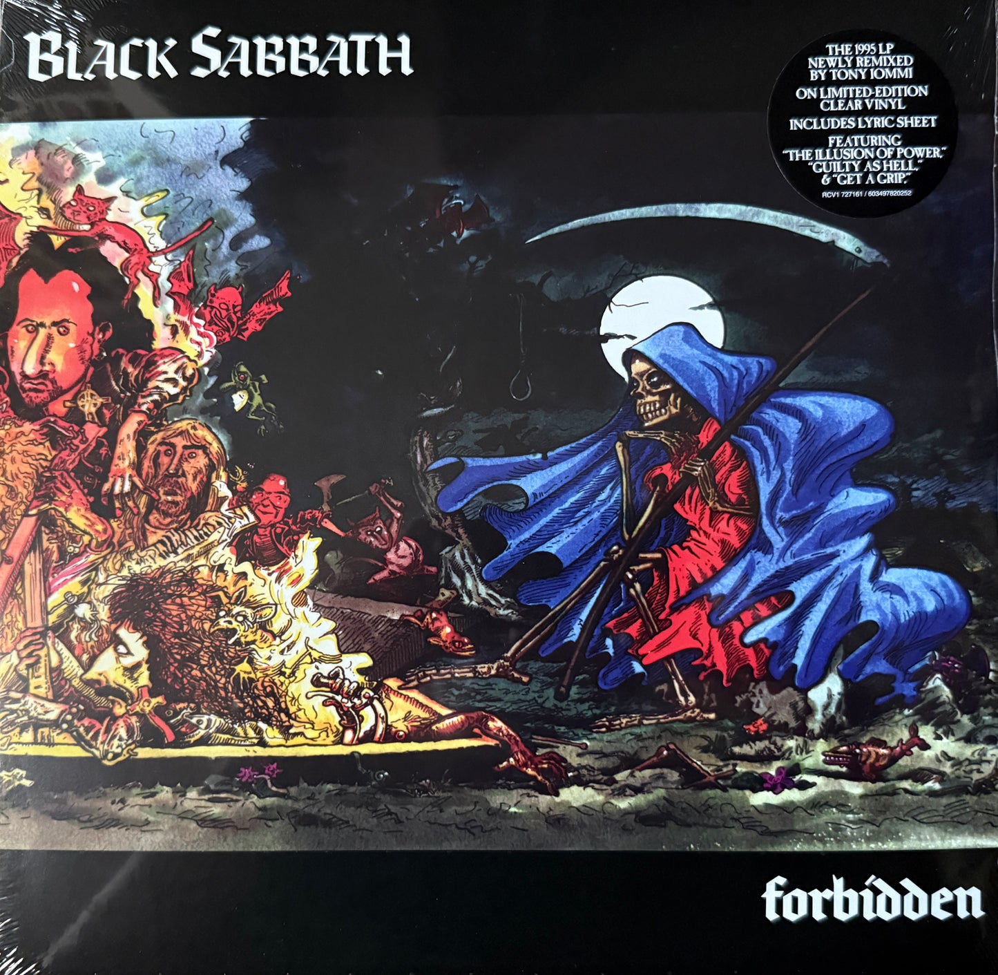 Black Sabbath - Forbidden (Clear Vinyl Factory Sealed)