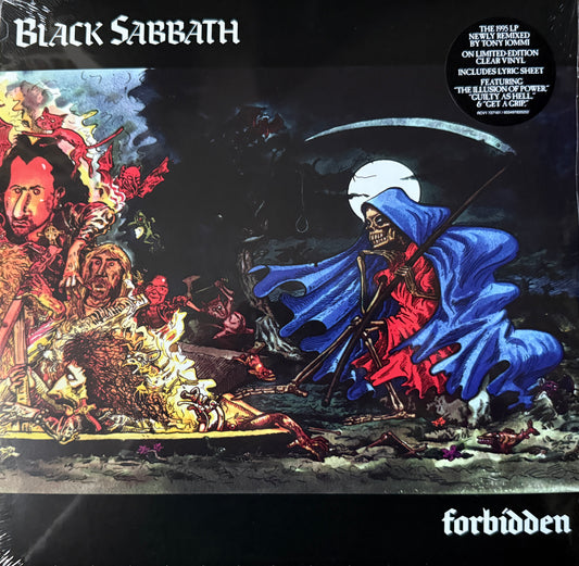 Black Sabbath - Forbidden (Clear Vinyl Factory Sealed)