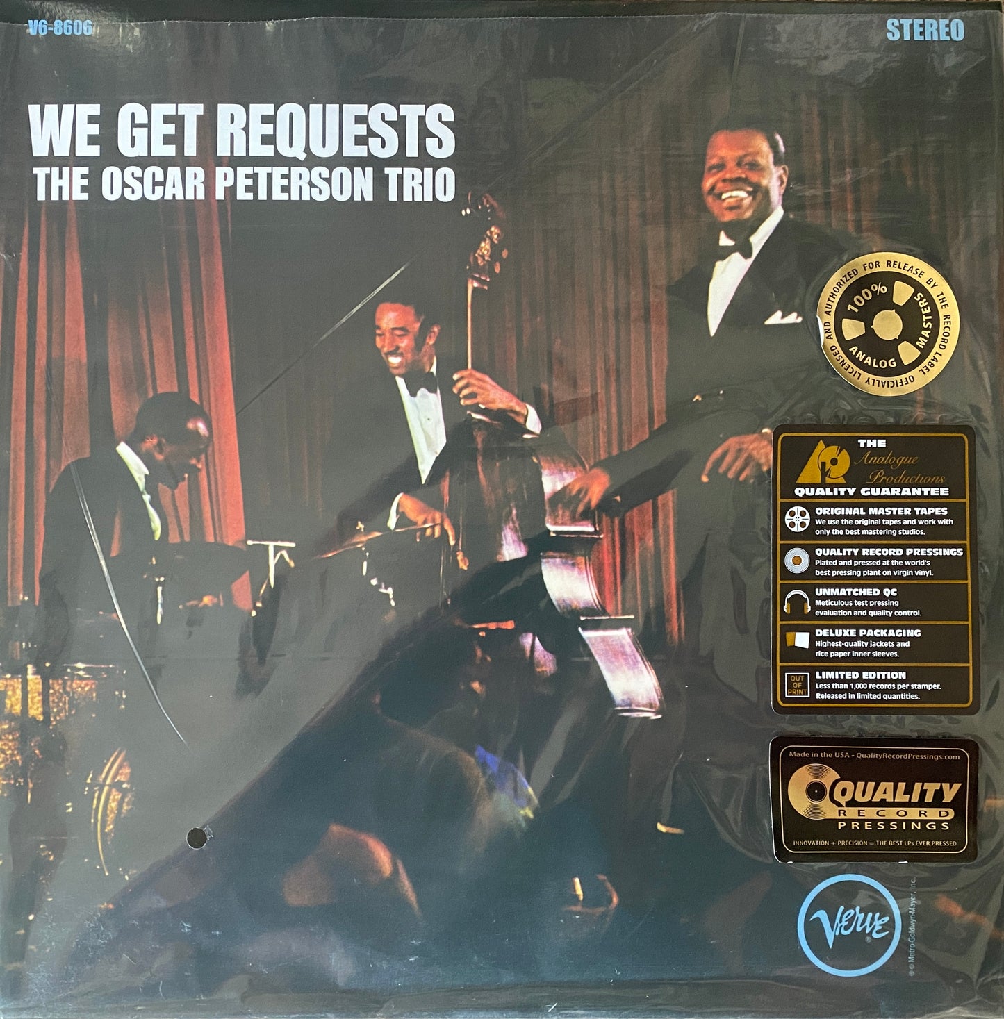 Oscar Peterson Trio - We Get Requests (Analogue Productions) 45 RPM 2XLP