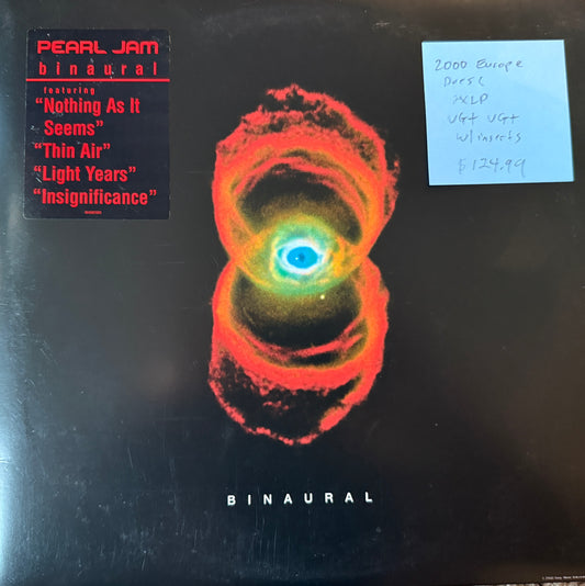 Pearl Jam - Binaural (2000 Europe Press) 2XLP