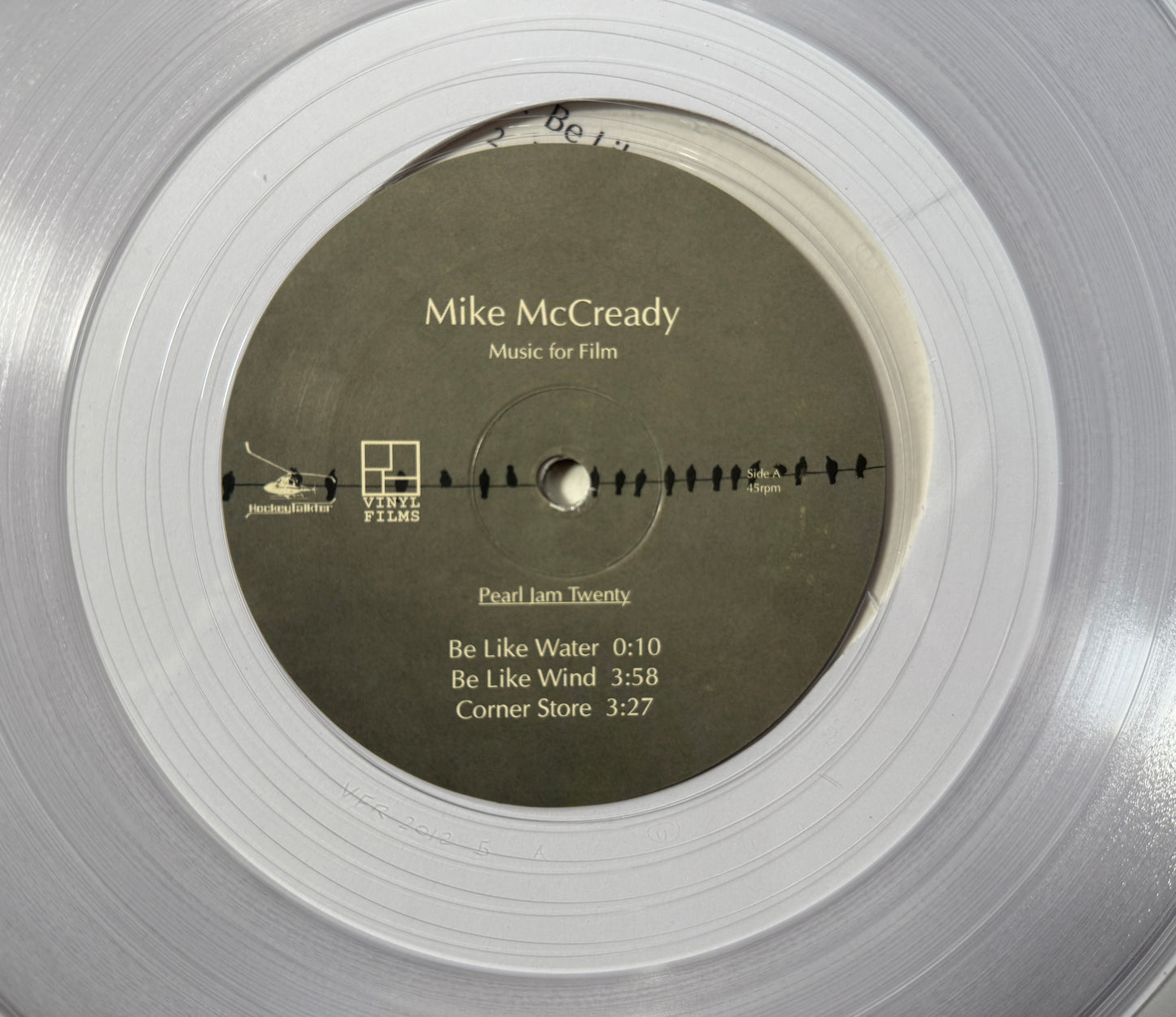 Mike McCready- Music For Film (Ltd Edition Clear Vinyl)