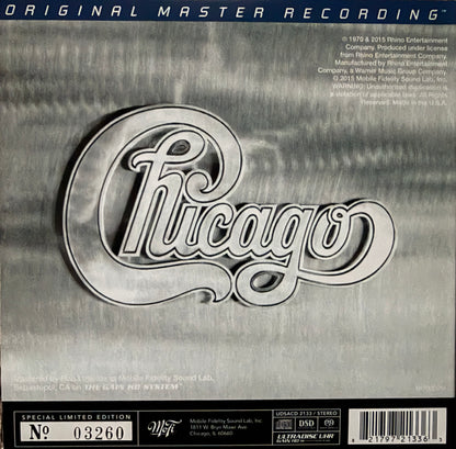 Chicago - Chicago (Mobile Fidelity SACD)