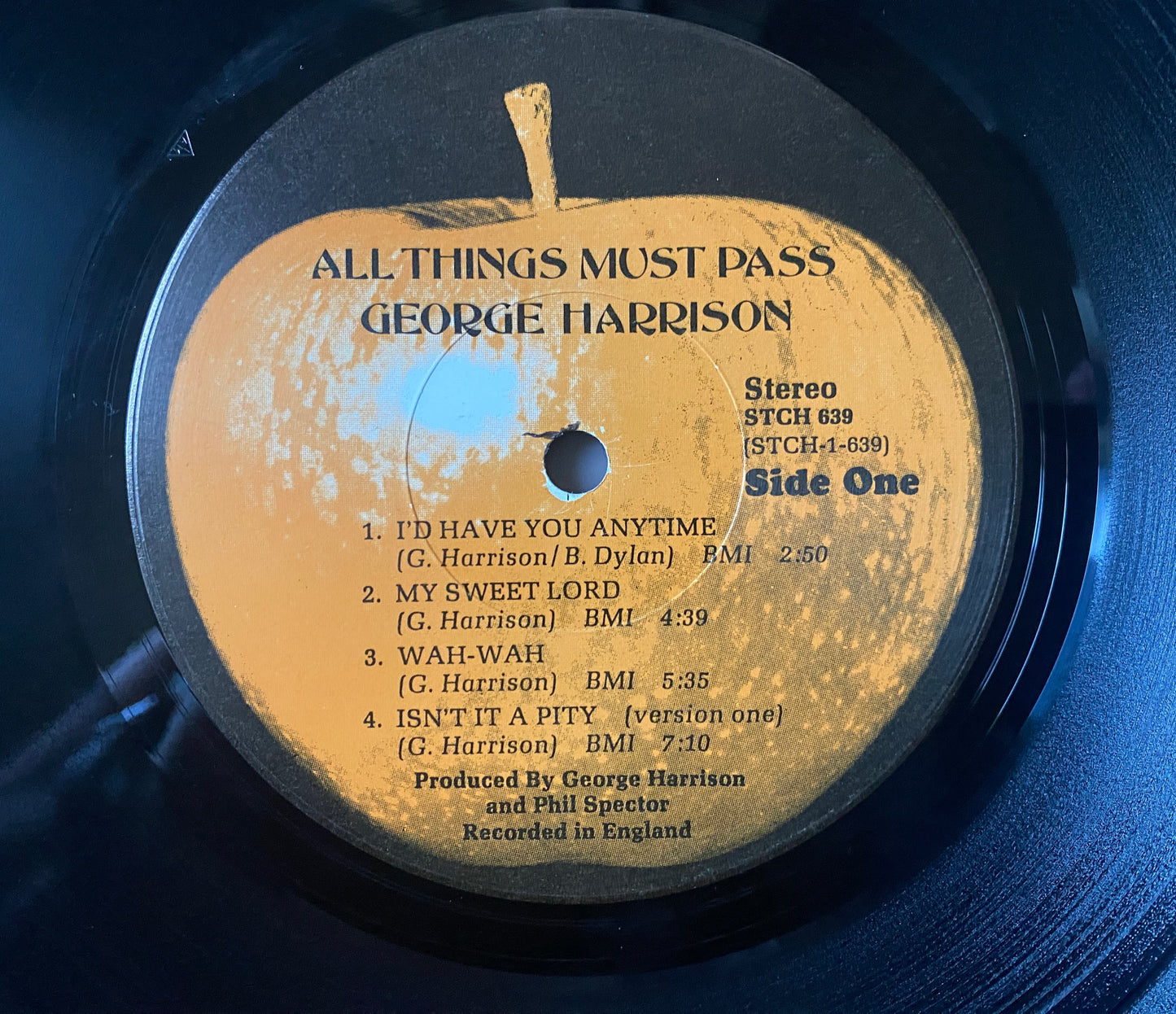 George Harrison - All Things Must Pass (1st U.S. Press 3XLP)