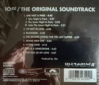Ten CC - The Original Soundtrack (Mobile Fidelity 24K Gold CD)