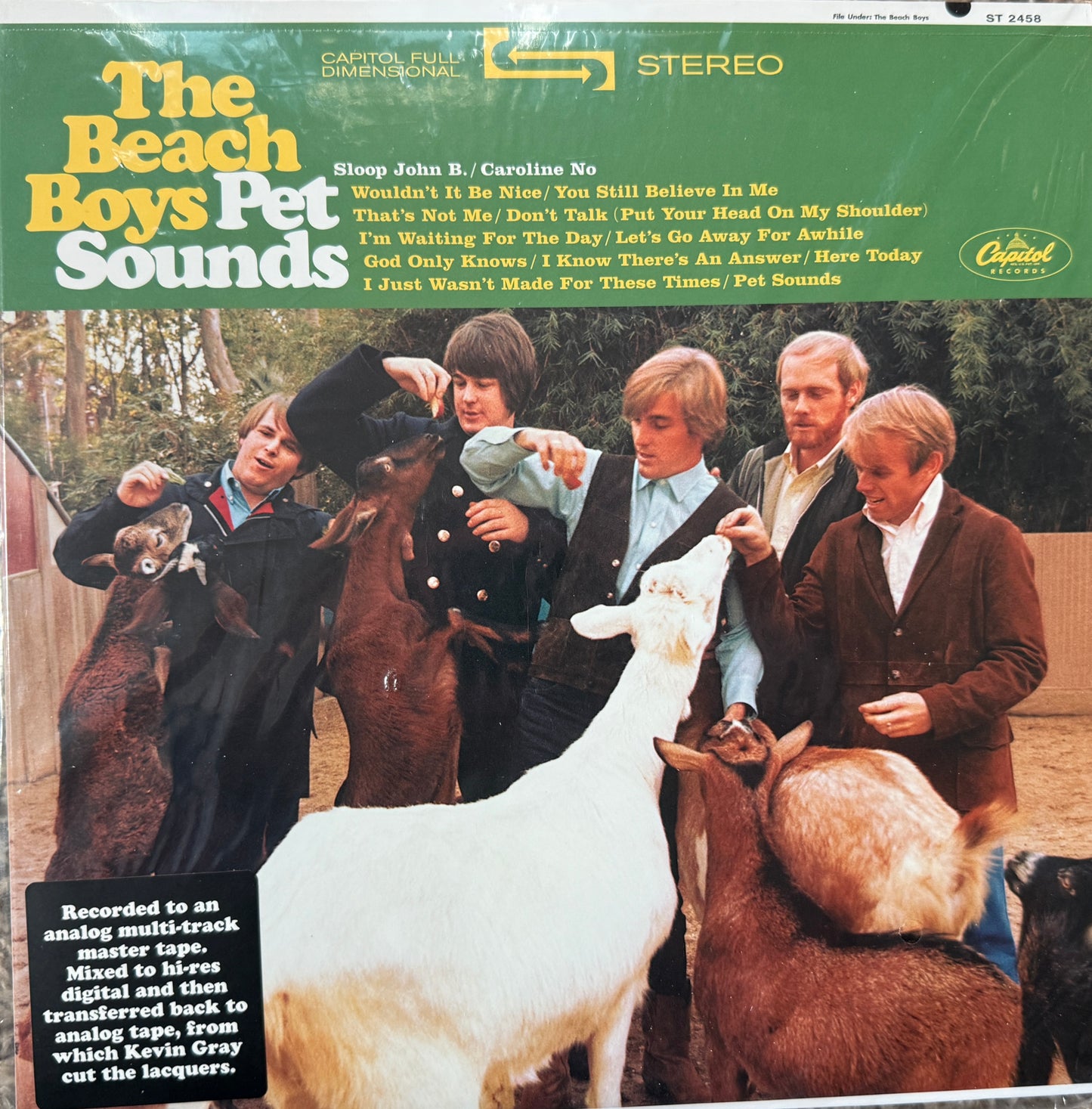 Beach Boys - Pet Sounds (Analogue Productions Stereo 2XLP) Sealed