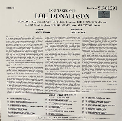 Lou Donaldson - Lou Takes Off (Music Matters 2XLP 45 RPM)