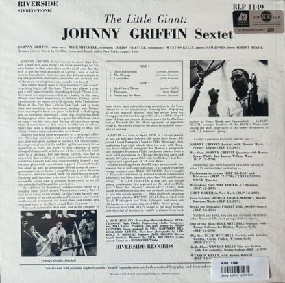 Johnny Griffin - The Little Giant (AP 2XLP) Factory Sealed