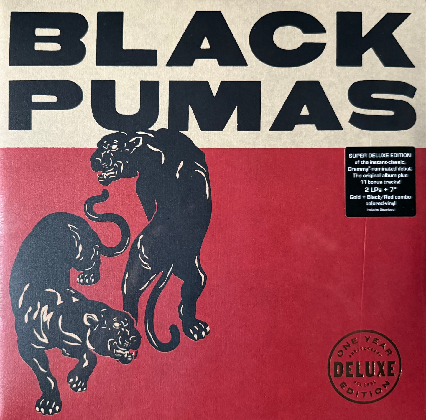 Black Pumas - Self Titled (Deluxe Edition) Factory Sealed 2XLP